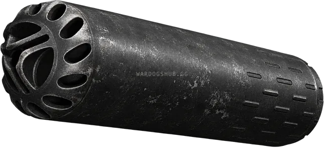 FLOW-THROUGH .308 SUPPRESSOR — in-game vendor render