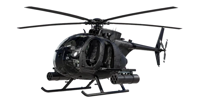 AH-6M [MINIGUNS] — in-game vendor render