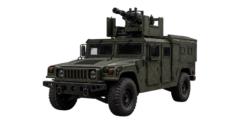 HUMVEE [MINIGUN] — in-game vendor render